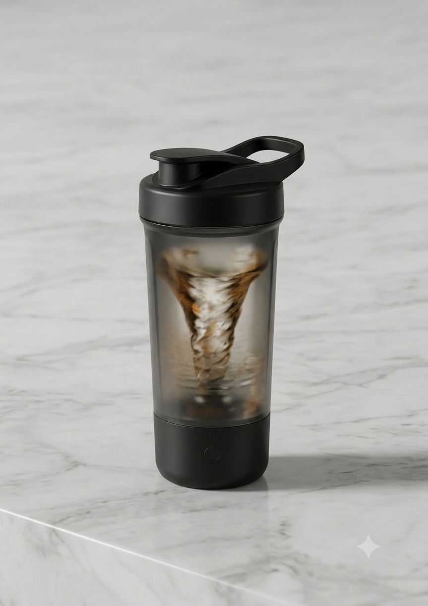 Liquidificador Portátil Recarregável AuraFit – Shaker Elétrico Premium