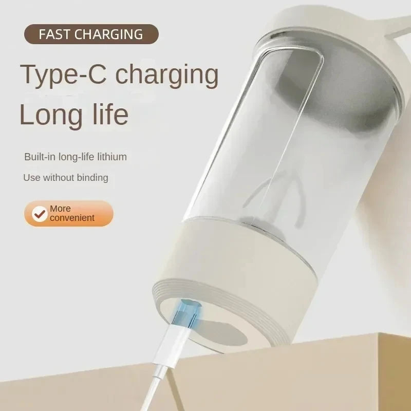Liquidificador Portátil Recarregável AuraFit – Shaker Elétrico Premium